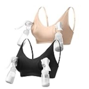 Pumping Bras- Black and Tan